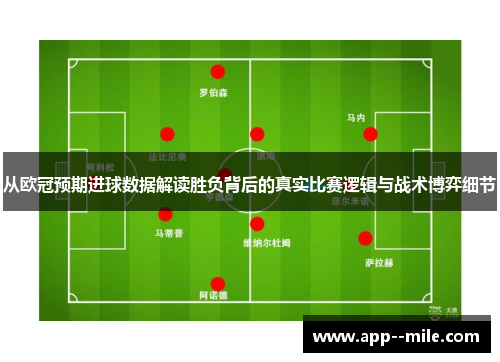 从欧冠预期进球数据解读胜负背后的真实比赛逻辑与战术博弈细节